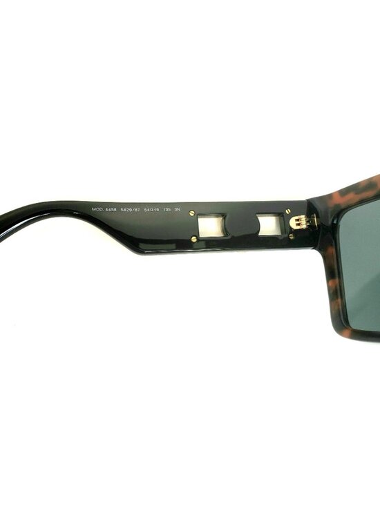 Versace 4458 5429/87 Women\'s 54mm Butterfly Sunglasses Havana/Grey Acetate Italy